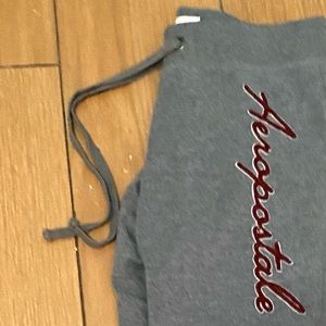 Low Rise Flared Sweatpants with drawstrings